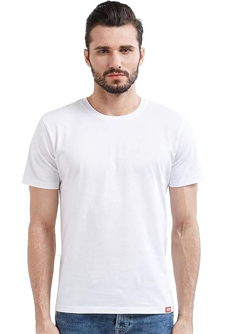 mens white t shirts amazon